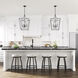 Tracy 4 Light 18 inch Matte Black Indoor Pendant Ceiling Light